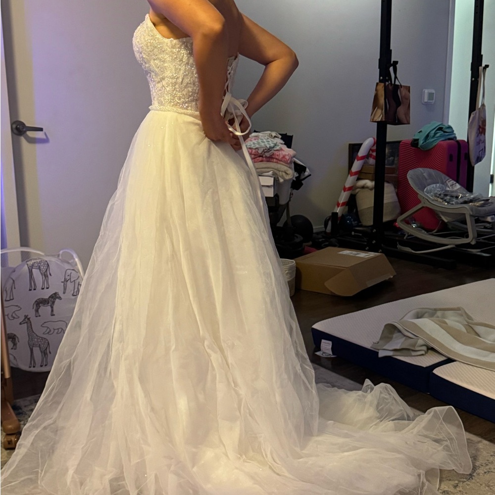 Wedding Dress with corset